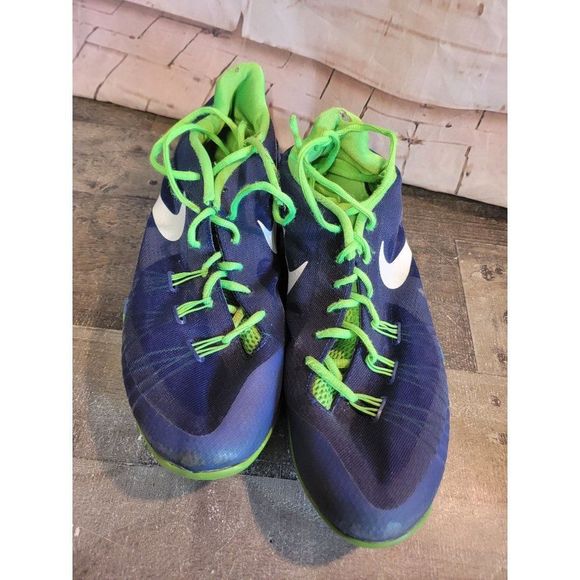 Nike Mens 12 blue green‎ athletic shoes running - Picture 8 of 8